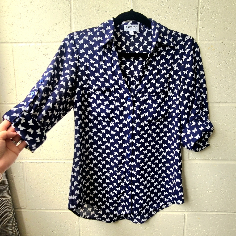 Express Butterfly Protofino Shirt